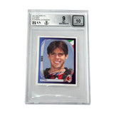 Kaka Signed 2007-08 Panini Champions League Stickers #18 - BGS 9 AUTO 10