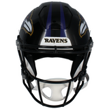 Zay Flowers Autographed Baltimore Ravens Authentic Speedflex Helmet Beckett