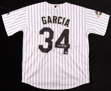Freddy Garcia Signed Chicago White Sox Jersey (Beckett) 2005 Series Champion