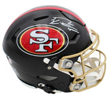 George Kittle Signed San Francisco 49ers Speed Flex Authentic Rivalry NFL Helmet
