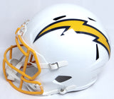 Austin Ekeler Autographed Chargers Replica Speed F/S Helmet Color Rush -