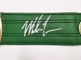 MIKE TYSON & HOLYFIELD AUTOGRAPHED GREEN WBC WORLD CHAMPIONSHIP BOXING BELT JSA
