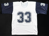 Tony Dorsett Signed Dallas Cowboys Throwback Jersey (JSA) 4xPro Bowl R.B.