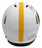 Jack Lambert HOF Signed/Ins Steelers Full Size Lunar Authentic Helmet JSA 164401