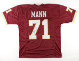 Charles Mann Signed Washington Redskins Jersey Inscribed 3xSB Champ (JSA COA) DE