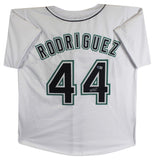 Julio Rodriguez Authentic Signed White Pro Style Jersey Autographed BAS
