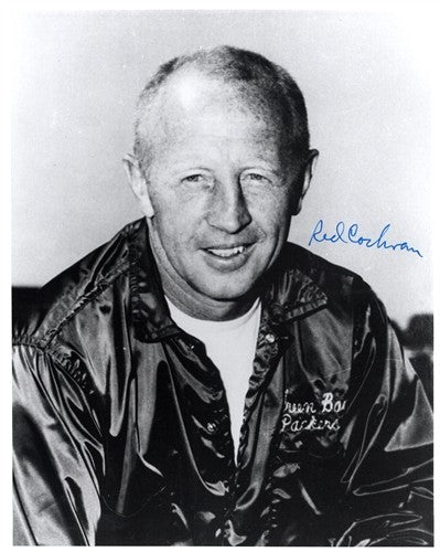 Packers Coach RED COCHRAN (d) Signed 8x10 Photo #3 AUTO