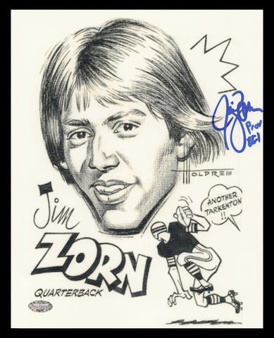 Jim Zorn Autographed Signed 8x10 Photo Seattle Seahawks MCS Holo #63077