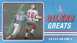 Elvin Bethea Signed Houston Oilers Jersey Ins. "HOF 83" (JSA COA) 8xPro Bowl DE