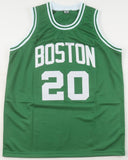 J D Davison Boston Celtics Signed Jersey / 2024 NBA Champion (JSA COA)