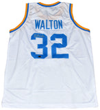 BILL WALTON AUTOGRAPHED UCLA BRUINS #32 WHITE BASKETBALL JERSEY COA