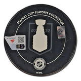Gabriel Landeskog Signed Colorado Avalanche 2022 S.C Champ Logo Puck (Fanatics)