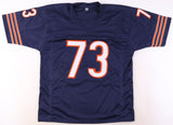 Mike Hartenstine Signed Chicago Bears Signed Inscribed 'SB XX' Jersey (Beckett)