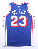 Eric Gordon Signed Philadelphia 76ers Jersey (PSA) NBA Sixth Man o/t Year 2017