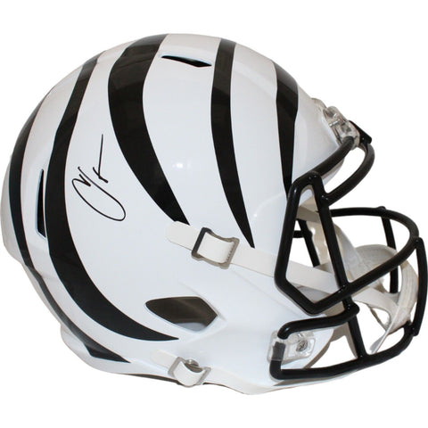 Chad Johnson Autographed Cincinnati Bengals F/S 22 Alt Helmet Beckett 44028