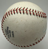 JIM "CATFISH" HUNTER Signed Official League Baseball AUTO - JSA