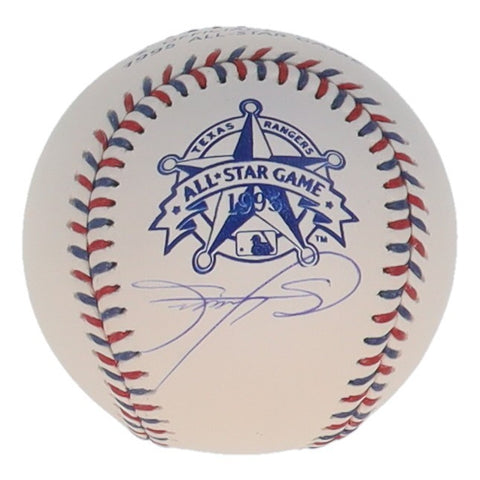 Sammy Sosa Signed OML 1995 All-Star Game Logo Baseball (Beckett) Chicago Cubs OF