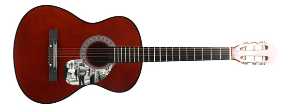 Jon Bon Jovi Signed 38" Brown Acoustic Guitar JSA Hologram