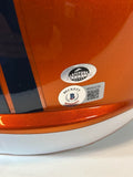 Champ Bailey Autographed Denver Broncos Flash Replica Helmet BAS COA