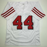 Autographed/Signed Kyle Juszczyk San Francisco White Alternate Jersey BAS COA
