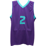 Lamelo Ball Autographed/Signed Pro Style Purple Jersey JSA 43529