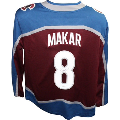Cale Makar Autographed/Signed Colorado Avalanche Jersey FAN 42020
