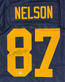 JORDY NELSON - Green Bay Packers - Signed Custom Replica Acme Jersey AUTO - BAS