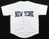 Jazz Chisholm Jr Signed Yankees Pinstriped Jersey (Beckett) New York 2nd Baseman