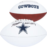 Micah Parsons Dallas Cowboys Signed Franklin Panel Football w/2021 DROY Insc