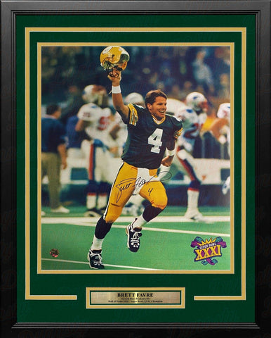Brett Favre Packers Super Bowl XXXI Autographed Signed 16x20 Photo Player COA