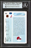 Nordiques Owen Nolan Authentic Signed 1990 Upper Deck #352 Rookie Card BAS Slab