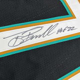 Autographed/Signed Tony Boselli HOF 22 Jacksonville Black Jersey Beckett BAS COA