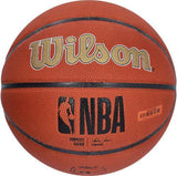 Zion Williamson Pelicans Signed Wilson Team Logo Basketball-Siliver Ink