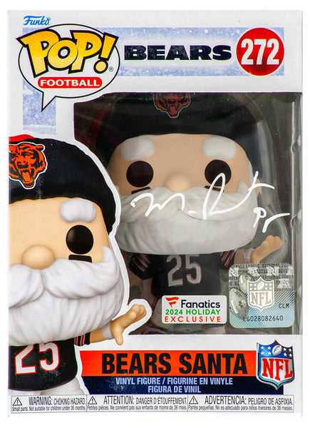 Montez Sweat Signed Chicago Bears SANTA Funko Pop Doll #272 - (SCHWARTZ COA)