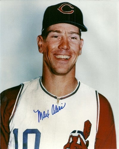 Cleveland Indians All Star MAX ALVIS Signed 8x10 Photo #2 AUTO