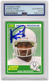 Andre Rison Signed Colts 1989 Score Rookie Football Trading Card #272 - (PSA/...