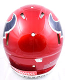 Will Anderson Autographed Texans F/S Flash Speed Authentic Helmet-Fanatics*White