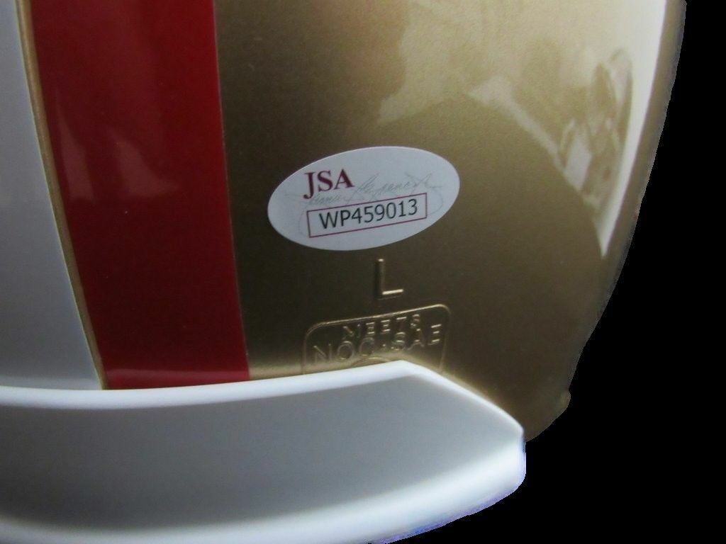 Jerry Rice 49ers Autographed/Signed Proline Helmet JSA WP459013 – Super ...