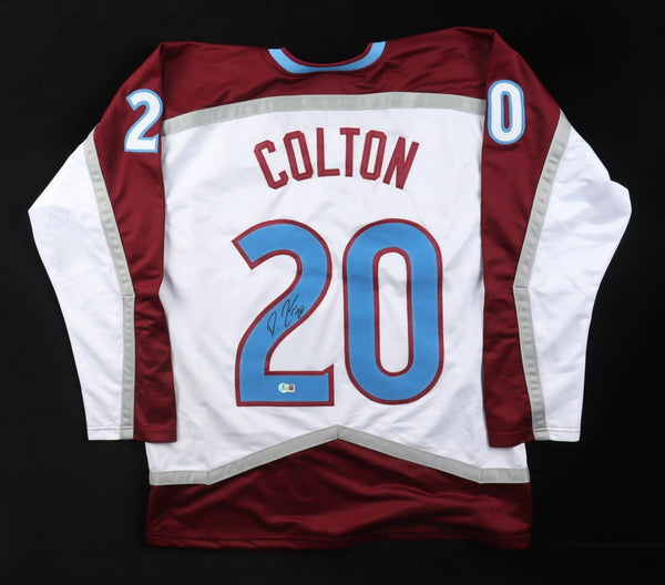 Ross Colton Signed Colorado Avalanche Jersey (Beckett) 2021 Stanley Cup Champ
