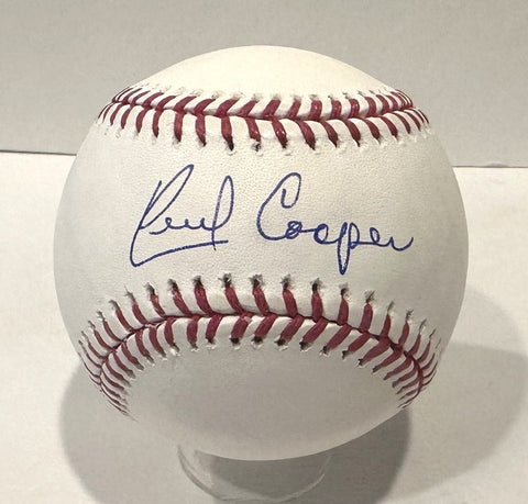 CECIL COOPER - Signed Official MLB Baseball AUTO - Milwaukee Brewers - BAS