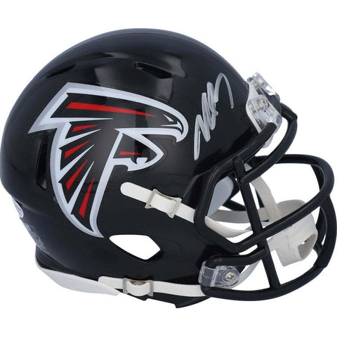 Michael Vick Atlanta Falcons Autographed Signed Speed Mini-Helmet Fanatics COA