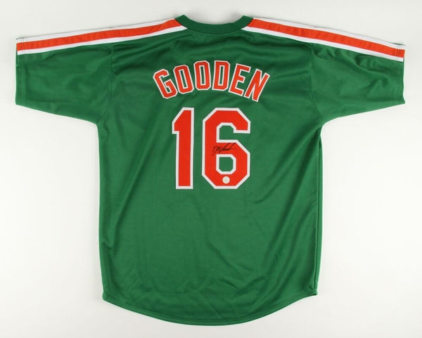 Dwight "Doc" Gooden Signed 1985 St. Patrick's Day Mets Jersey (Diamond Legends)