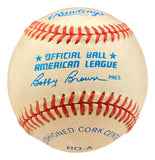 Mickey Mantle Yankees Signed Official American League Baseball BAS AC22614