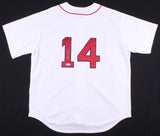 Jim Rice Signed Boston Red Sox Custom Jersey (JSA COA) 8xAll-Star Outfielder