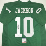 Autographed/Signed DESEAN JACKSON Philadelphia Kelly Green Jersey PSA/DNA COA