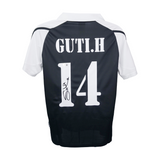 Guti Hernandez Signed Real Madrid FC Away Soccer Jersey #14 with Beckett Witness