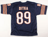 Mike Ditka Signed Chicago Bears Jersey (Schwartz COA) 5xPro Bowl (1961-1965)