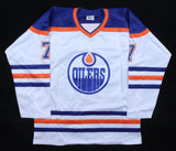 Paul Coffey Signed Edmonton Oilers Jersey (Beckett) 4xStanley Cup Champion