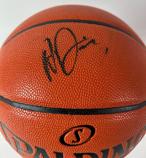 Anthony Davis Autographed Spalding NBA Basketball - Washington Wizards | PSA COA
