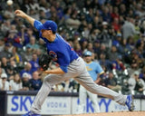 Kyle Hendricks Signed Chicago Cubs Blue Jersey (JSA COA) 2016 W.S Game 7 Starter
